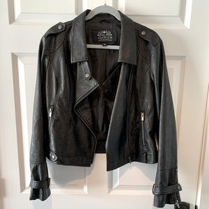 Blanc Noir Leather Jacket